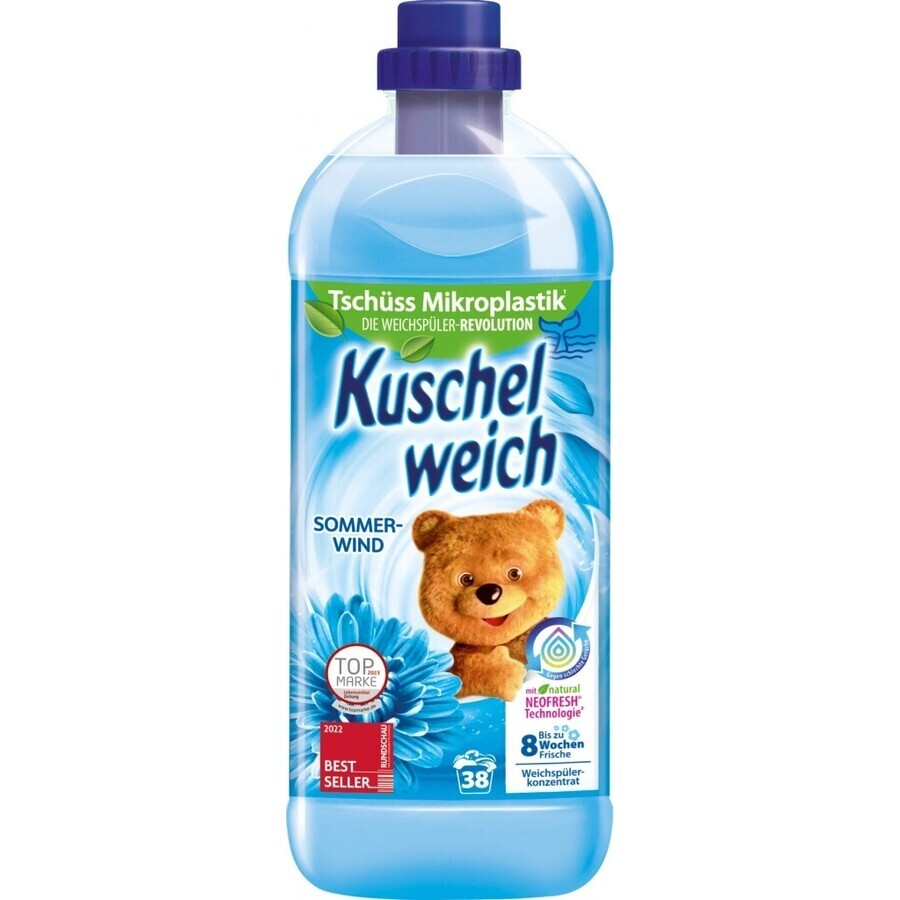 Balsamo per bucato Kuschelweich - Brezza estiva, 38 lavaggi 1×1 l