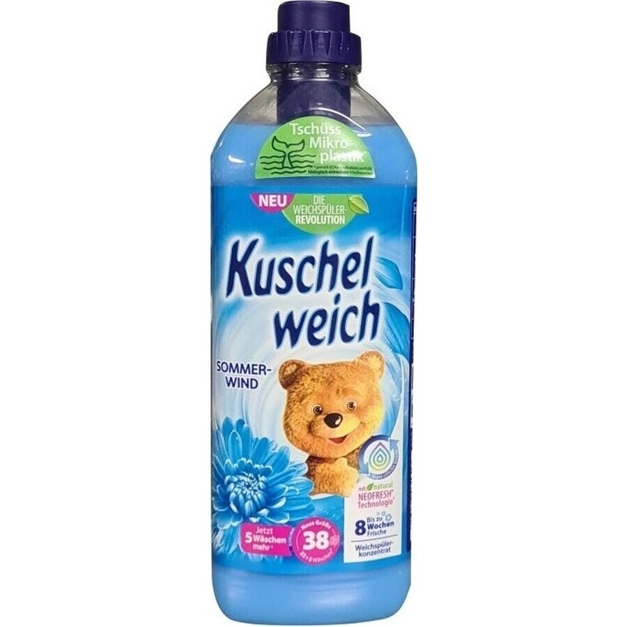 Balsamo per bucato Kuschelweich - Brezza estiva, 38 lavaggi 1×1 l