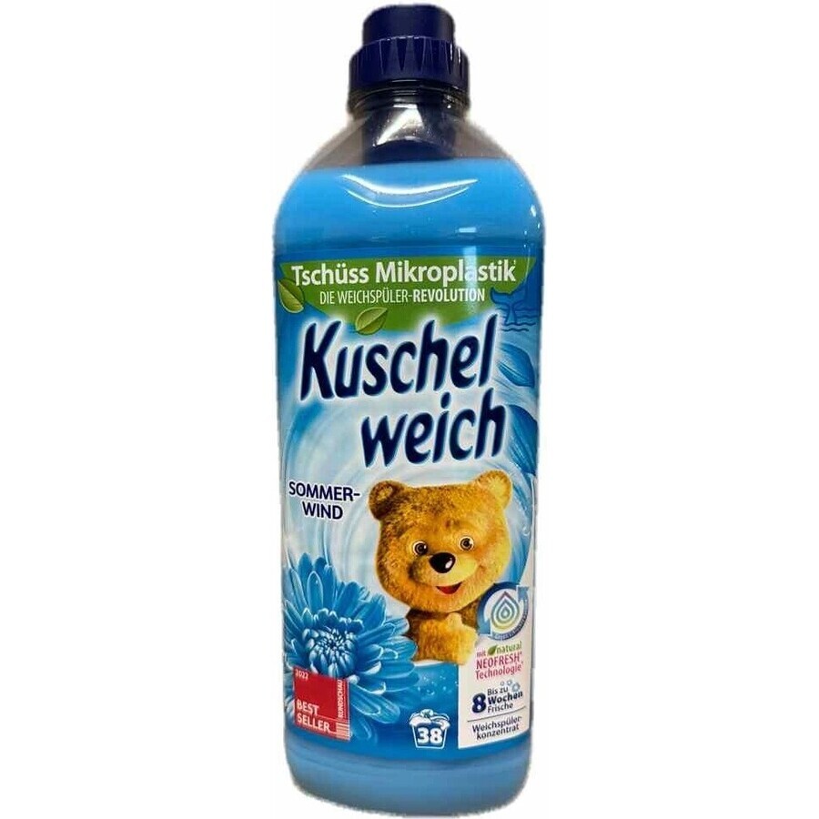 Balsamo per bucato Kuschelweich - Brezza estiva, 38 lavaggi 1×1 l