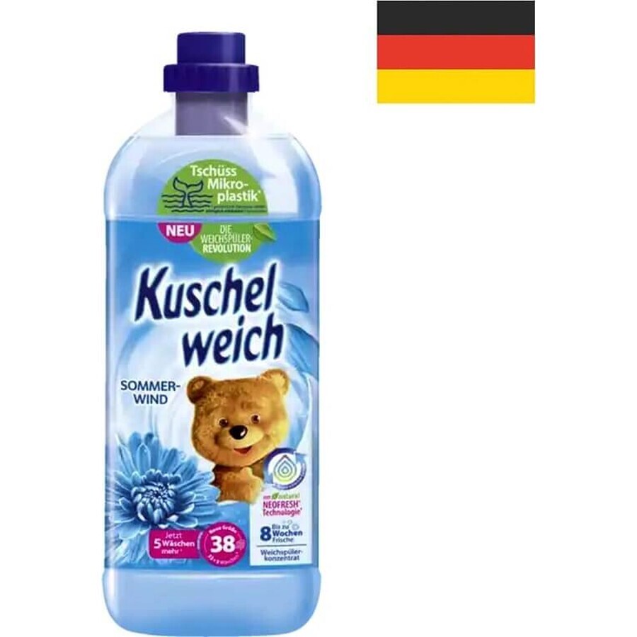 Balsamo per bucato Kuschelweich - Brezza estiva, 38 lavaggi 1×1 l