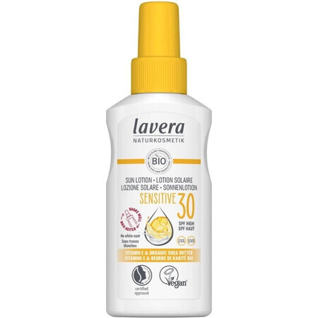 lavera Sensitive Sun Protection Lotion SPF 30 1×100 ml, lotion de protection solaire