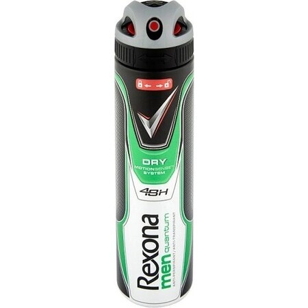 Rexona Antitranspirant MEN Quantum 1×150 ml, Antitranspirant