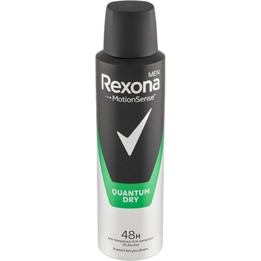 Rexona Antitranspirant MEN Quantum 1×150 ml, Antitranspirant