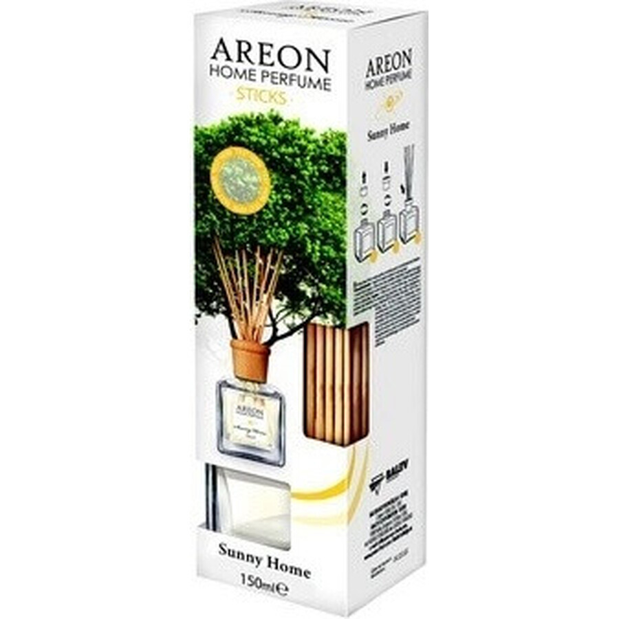 AREON Parfümstäbchen Sunny Home 150ml 1×1 Stück, Lufterfrischer