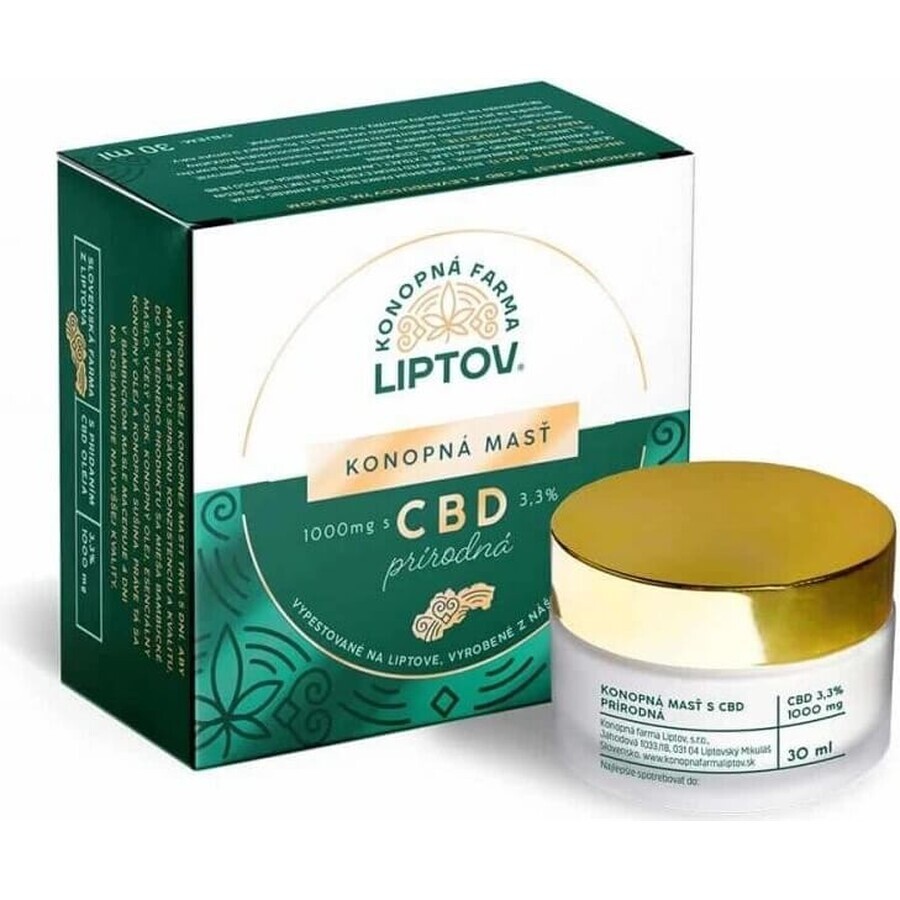 HENNEPKWEKERIJ LIPTOV K. MAST CBD 1000MG 3,3% 30ML 1×30 ml