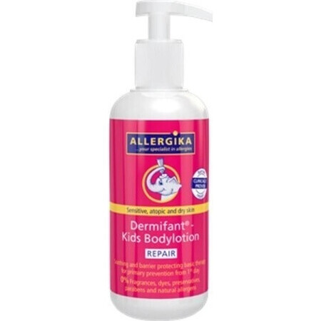 ALLERGIKA LOTION DERMIFIQUE RÉPARATRICE POUR ENFANTS 1×200 ml pour peaux sensibles