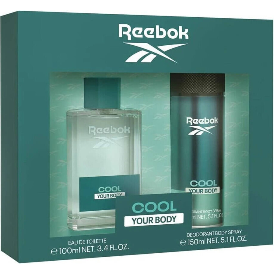 REEBOK COOL YBF WOMEN EDT 100ML+DEO SP 150ML 1SET 1×1 st, set