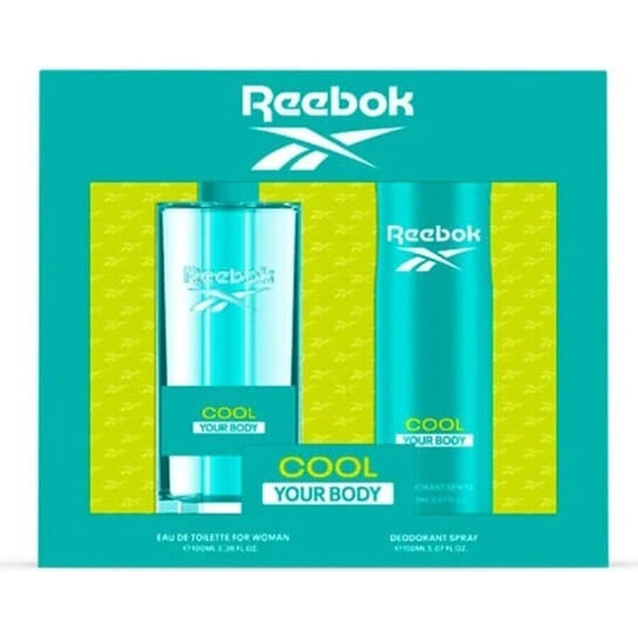 REEBOK COOL YBF WOMEN EDT 100ML+DEO SP 150ML 1SET 1×1 st, set