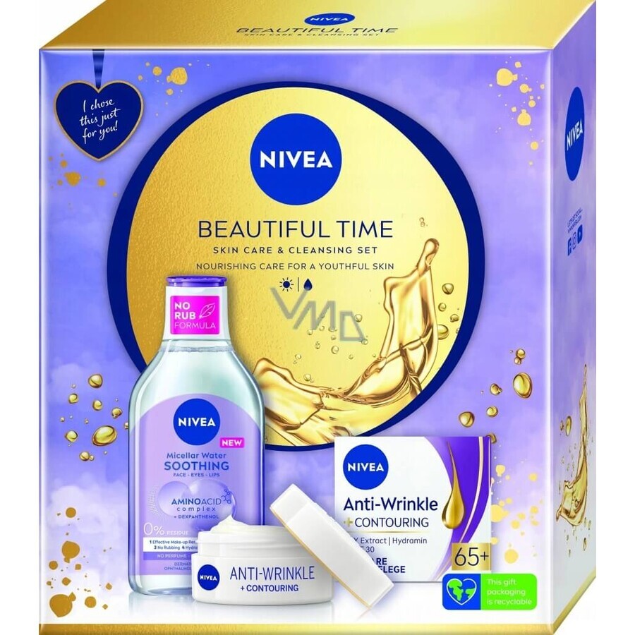 NIVEA BOX FACE ANTIWRINKLE 1×1 buc, pachet cadou