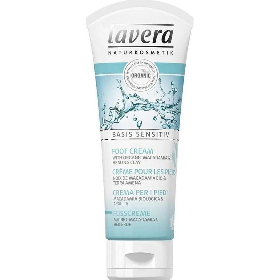 Lavera Voetcrème 75ml 1×1 st