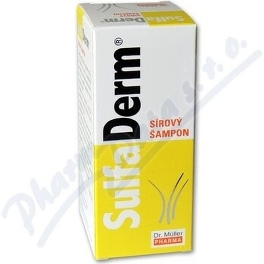 Dr Müller SulfaDerm Sulphur Shampoo 1×100 ml, shampooing pour cheveux