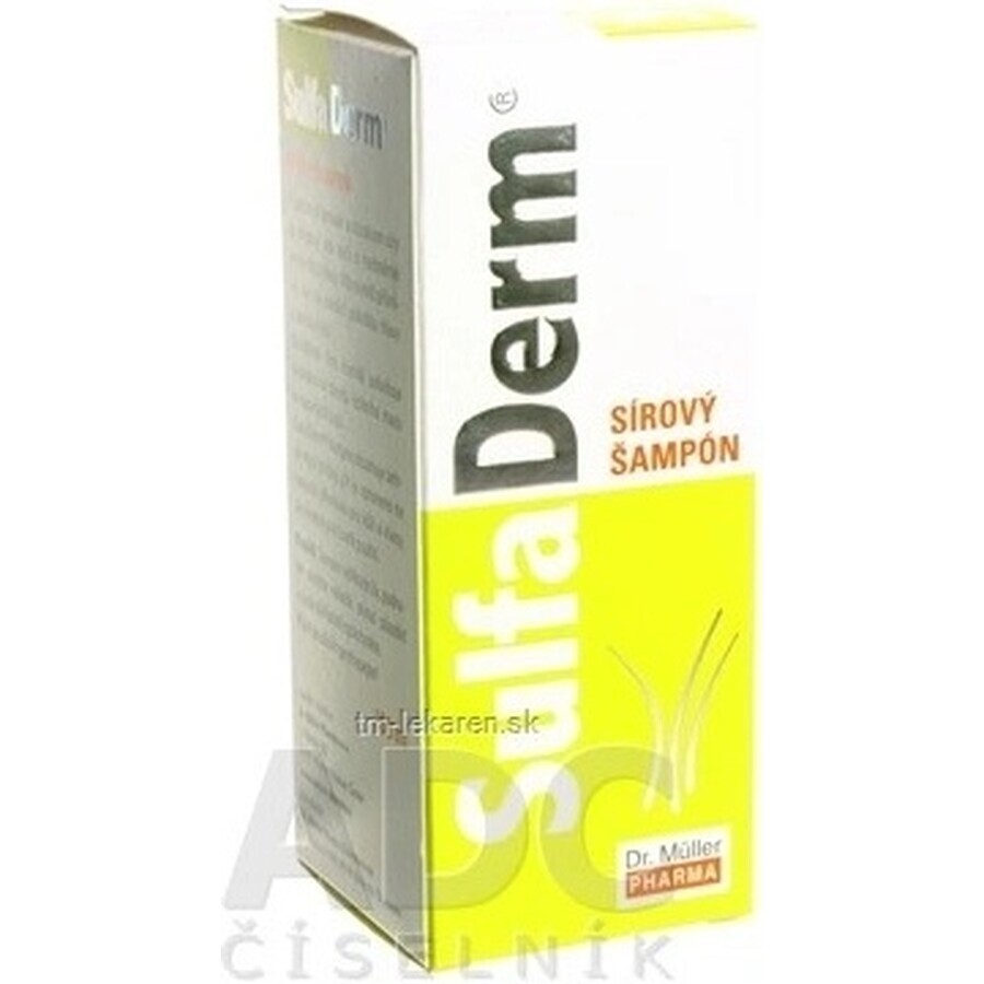 Dr Müller SulfaDerm Sulphur Shampoo 1×100 ml, shampooing pour cheveux