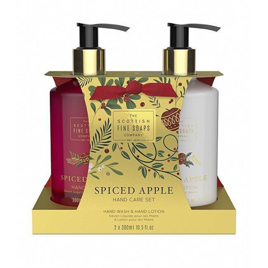 Hand Care Set Scottish Fine Soaps Spiced Apple & Spices 1×1set