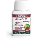 MedPharma VITAMIN C 1000 mg with rose hips 1×37 tbl, gradual release