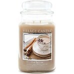 Village Candle Geurkaars in Fles - Chai Tea Latte - Kaneel melkthee, groot 1×1 st