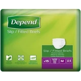 DEPEND Slips SUPER PLUS M 1×15 stuks, ademende luiers