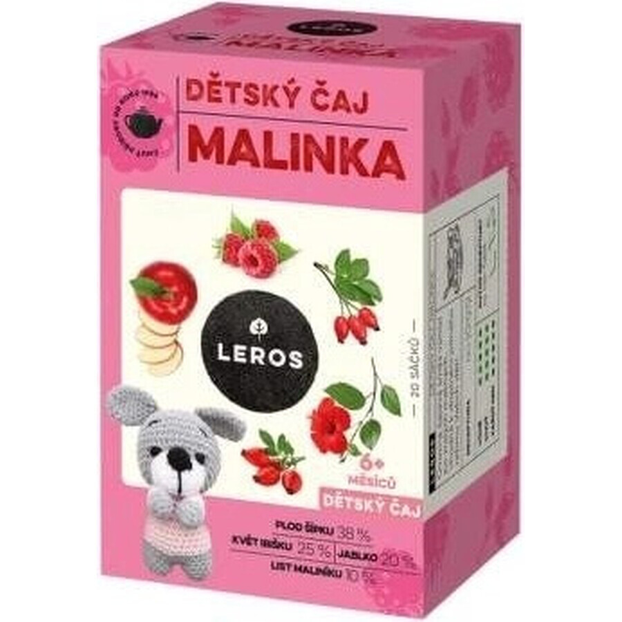 LEROS KINDER THEE MALINKA 2x20g, thee voor kinderen