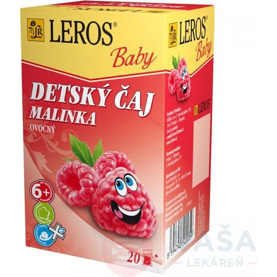 LEROS KINDER THEE MALINKA 2x20g, thee voor kinderen