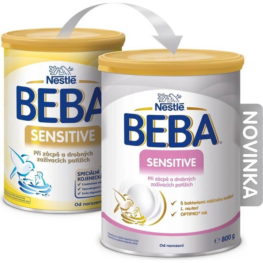 BEBA EXPERTpro SENSITIVE; preparado especial para lactantes estreñidos (desde el nacimiento) 1×800 g, preparado especial para lactantes estreñidos