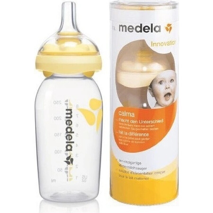 Medela Calma™ bottle for breastfed babies 250 ml 1×1 bottle