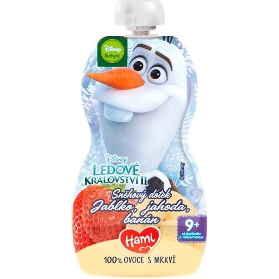 HAMI Disney Disney Frozen Fraise Olaf Fraise Olaf capsule 1×110 g, capsule de fruit