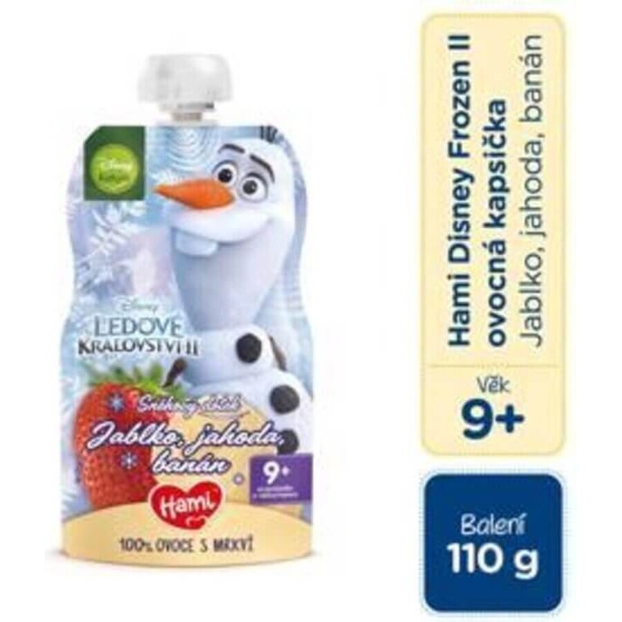 HAMI Disney Disney Frozen Fraise Olaf Fraise Olaf capsule 1×110 g, capsule de fruit