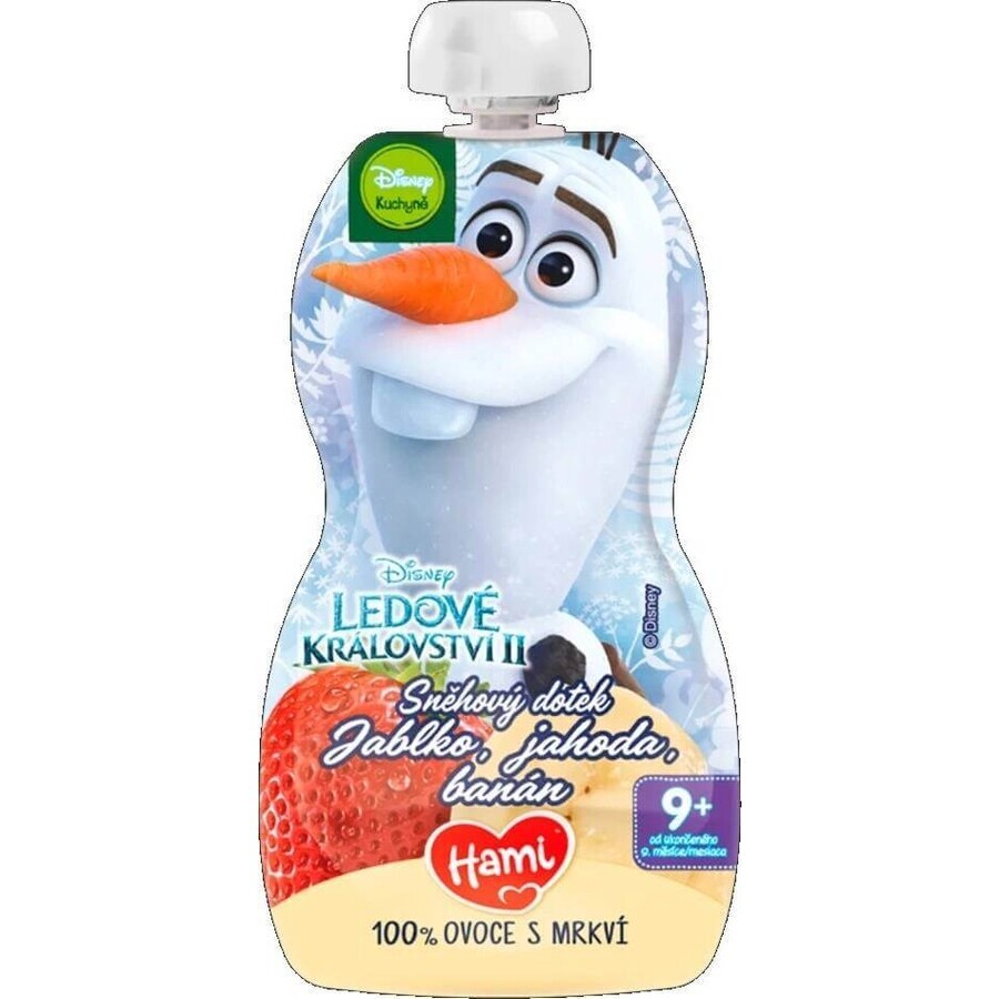 HAMI Disney Disney Frozen Fraise Olaf Fraise Olaf capsule 1×110 g, capsule de fruit