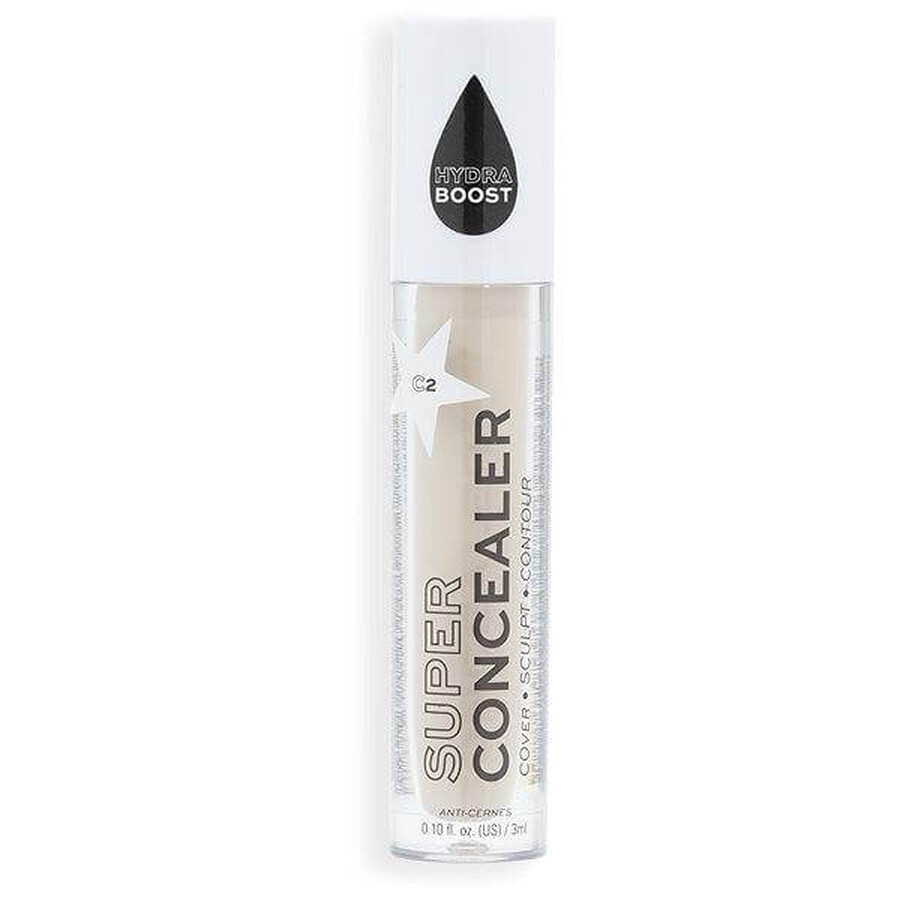 Revolution Relove, Super Concealer Radiant Matte Matte C2, Abdeckstift 1×3 ml, Abdeckstift