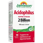 JAMIESON SUPER STRAIN ACIDOPHILUS 1×90 cps, complément alimentaire