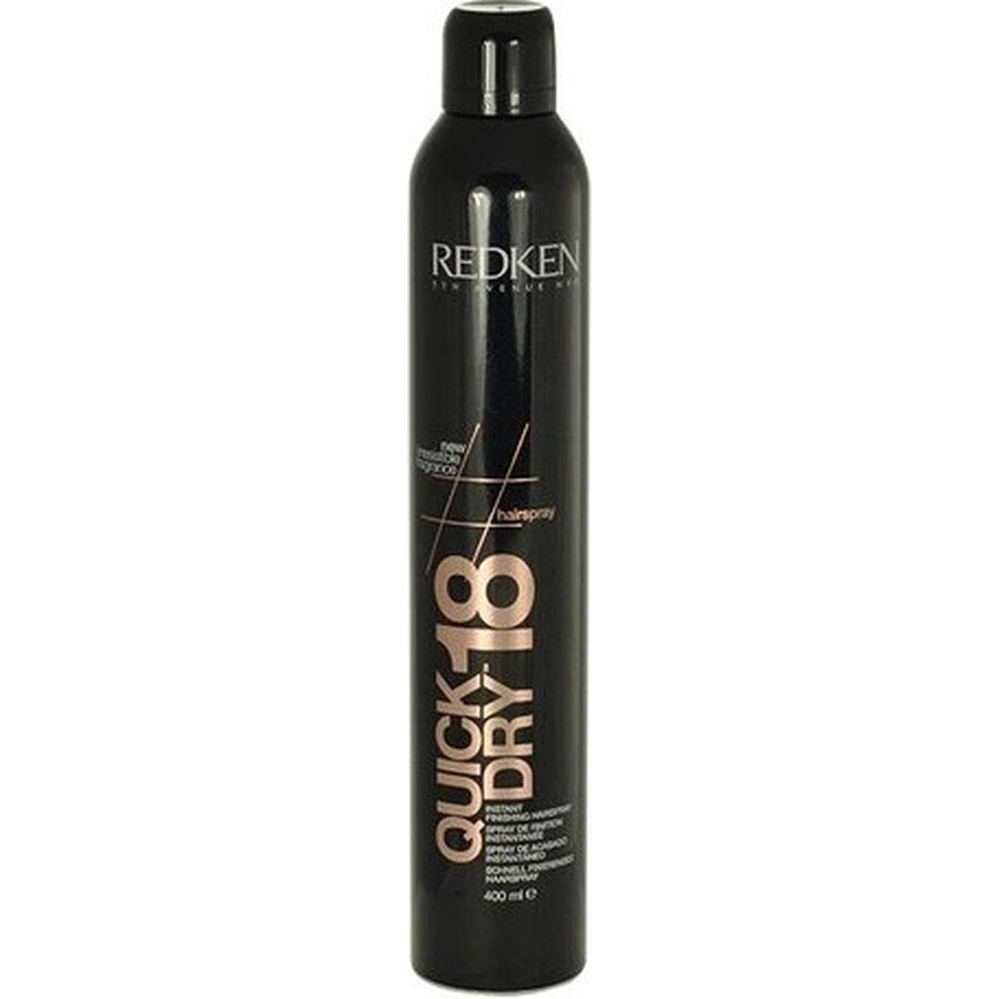 Redken fixativ cu fixare puternică Quick Dry 1×400 ml, fixativ