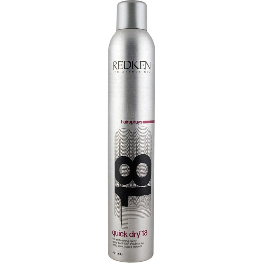 Redken fixativ cu fixare puternică Quick Dry 1×400 ml, fixativ