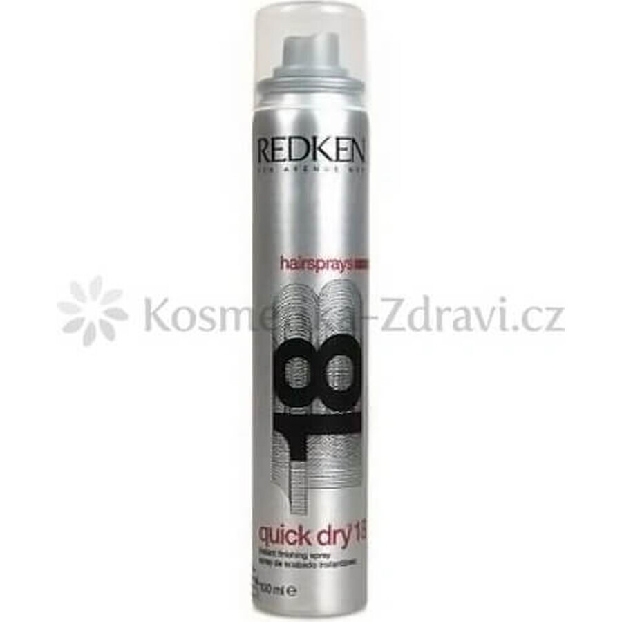 Redken fixativ cu fixare puternică Quick Dry 1×400 ml, fixativ