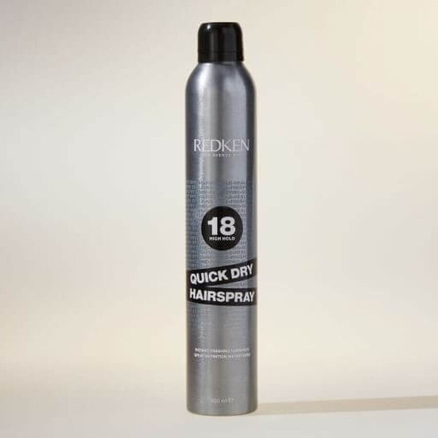 Redken fixativ cu fixare puternică Quick Dry 1×400 ml, fixativ