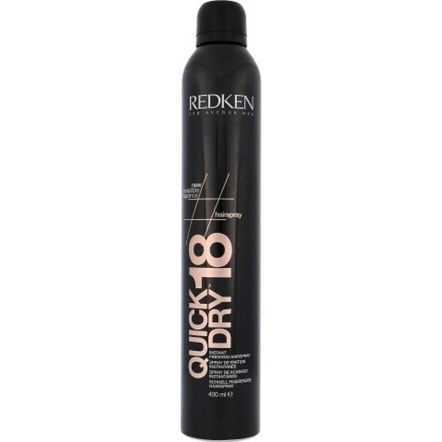 Redken fixativ cu fixare puternică Quick Dry 1×400 ml, fixativ