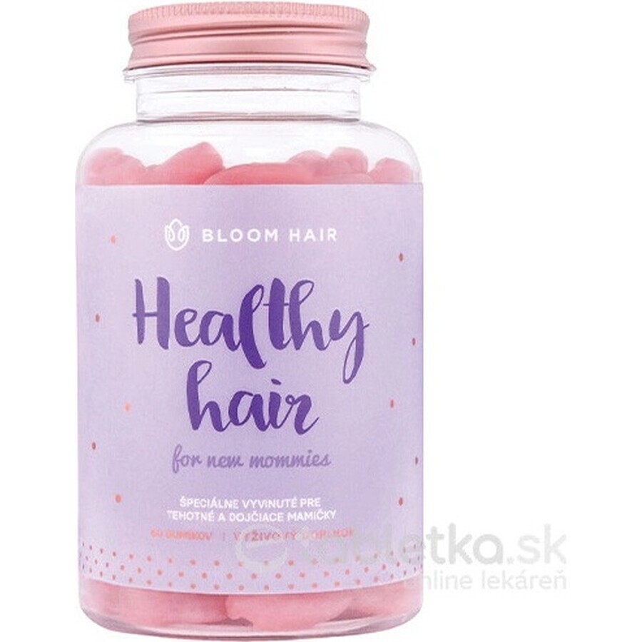 LOVE is in the HAIR - Haargom voor nieuwe moeders 1×60 stuks, voedingssupplement voor moeders