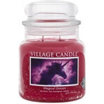 Village Candle Geurkaars in glas - Magical Unicorn, medium 1×1 stuk, geurkaars