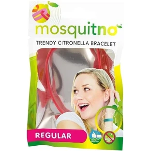 MosquitNo Regular-release Citronella-Duftarmband 1×1 Stück, Moskito-Armband