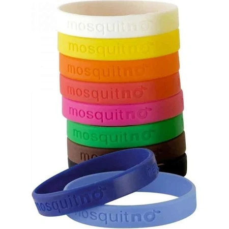 MosquitNo Regular-release Citronella-Duftarmband 1×1 Stück, Moskito-Armband