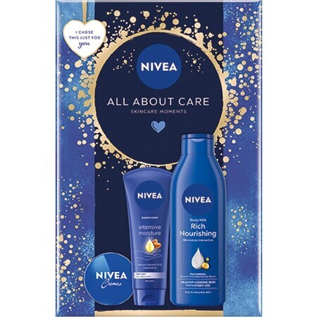 NIVEA BOX BODY MILK 1×1 st, geschenkverpakking