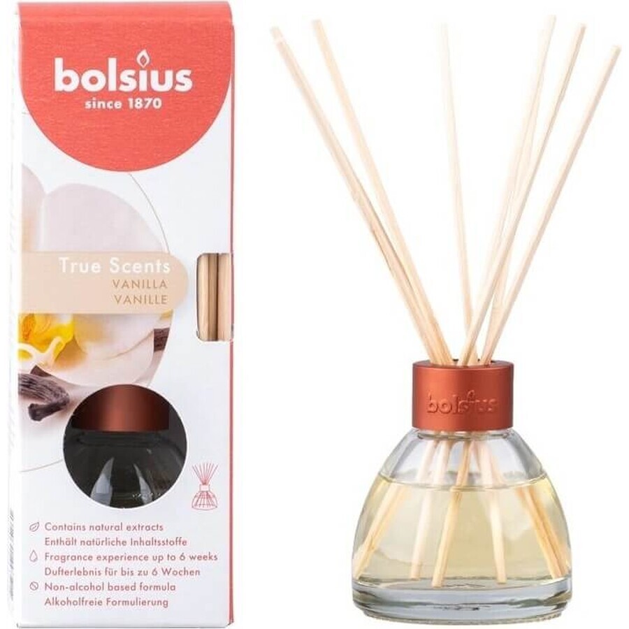 Bolsius Aromatic 2.0 Diffuser 45 ml Vanilla 1×45 ml, aromatic diffuser