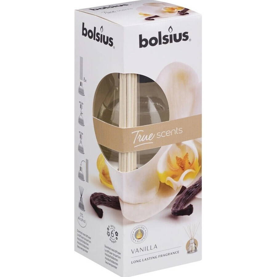 Bolsius Aromatic 2.0 Diffuser 45 ml Vanilla 1×45 ml, aromatic diffuser