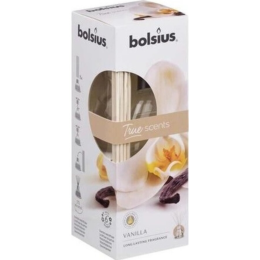 Bolsius Aromatic 2.0 Diffuser 45 ml Vanilla 1×45 ml, aromatic diffuser