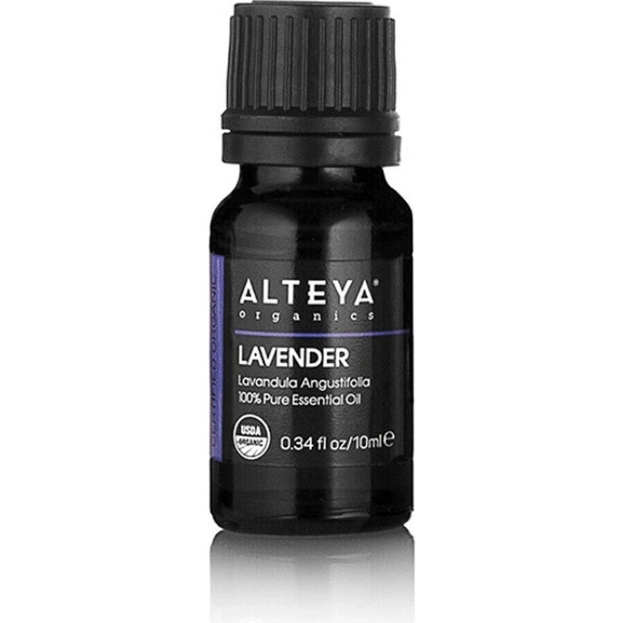 Alteya Organics Olio di lavanda 1×10 ml, olio essenziale