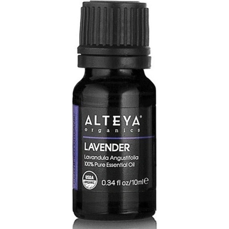 Alteya Organics Olio di lavanda 1×10 ml, olio essenziale