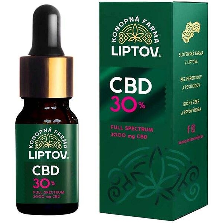 HEMP FARMA LIPTOV CBD-ÖL 30% 10ML 1×10 ml