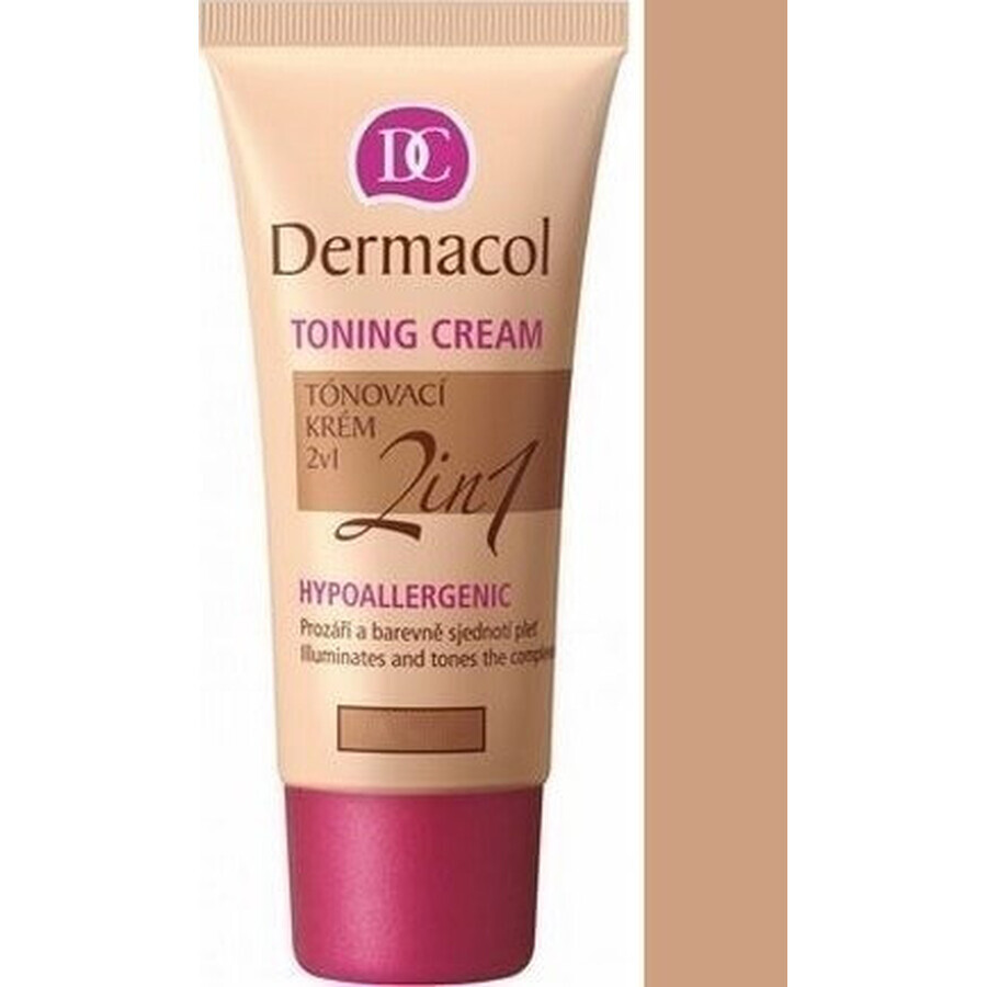 DERMACOL 2in1 crème colorante BRONZE 1×30 ml, 2in1 crème colorante