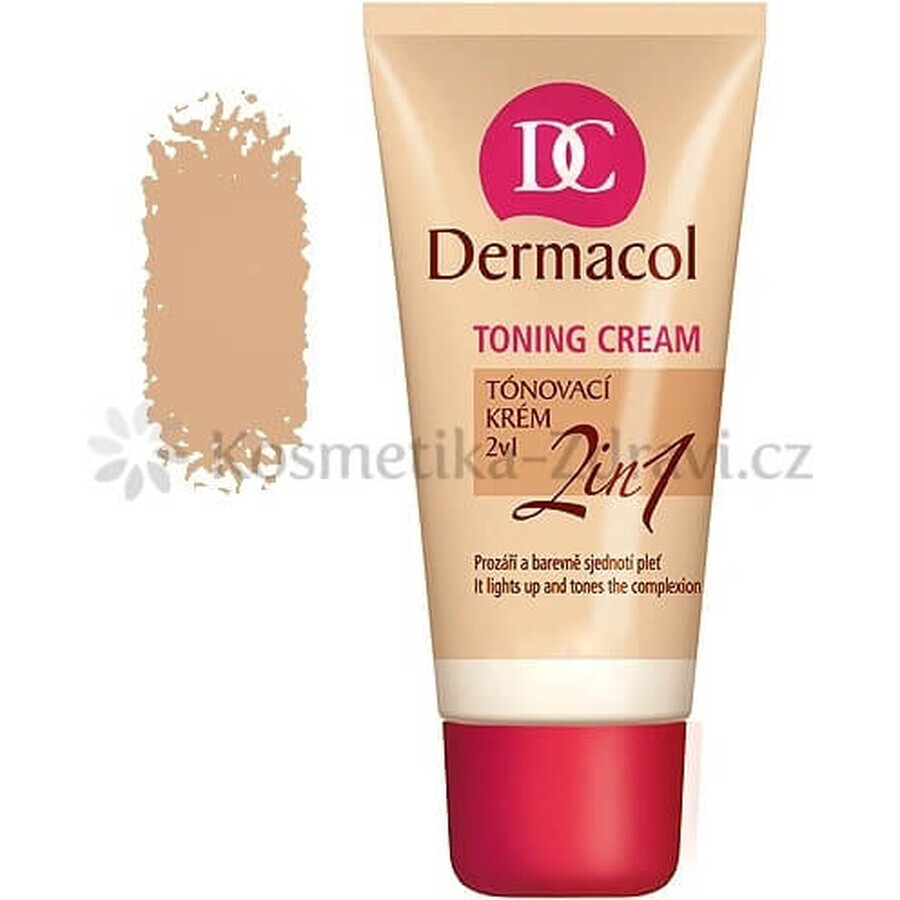 DERMACOL 2in1 crème colorante BRONZE 1×30 ml, 2in1 crème colorante