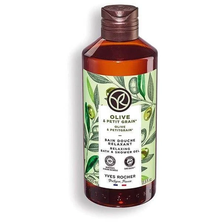 Yves Rocher Shower Gel Olive & petit grain 1×400 ml, shower gel: ceny i cechy