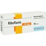 GENERICA Riboflavin 10 mg 1×30 tbl, food supplement