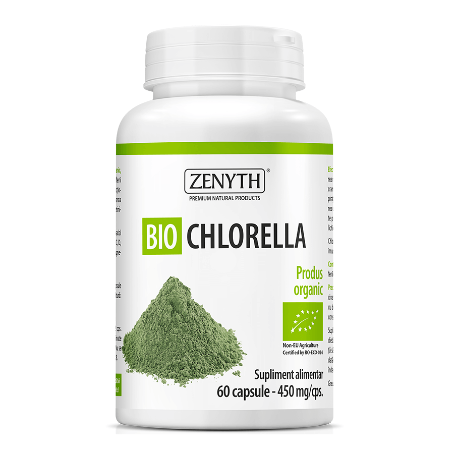 Bio Chlorella, 60 gélules, Zenyth